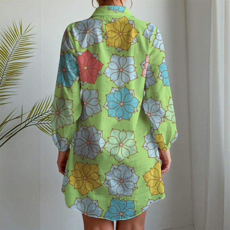 305785-2d13610b-c941-49b1-a9db-07923aa78650.jpeg Bloom In Your Purpose — Floral Long-Sleeve Shirt Dress
