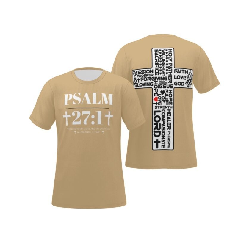 Psalm 27:1 — The Lord Is My Light T-Shirt