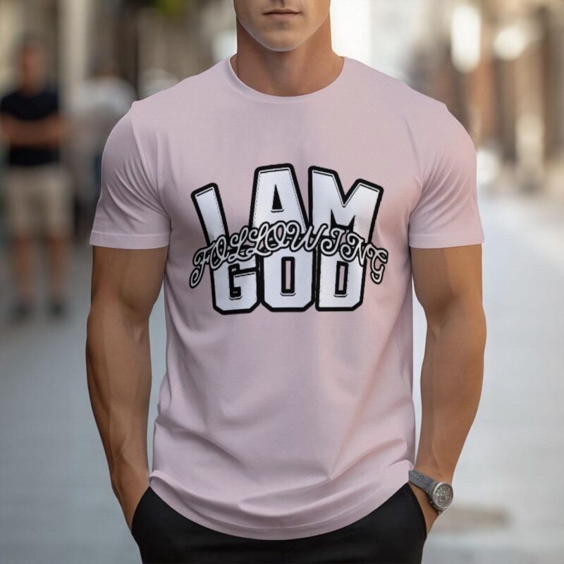 I Am Following God — Faith & Strength All-Over Print T-Shirt