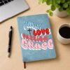305785-aa60e810-8d97-4f5e-9bcf-21023e4887a8.jpg Faith • Love • Passion • Grace — Hardcover Notebook